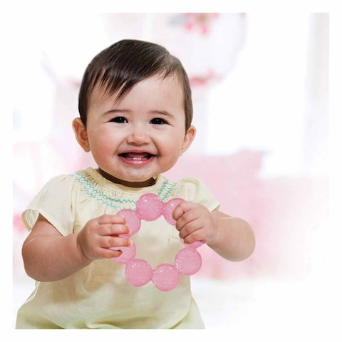 Infantino Water Teether 0-3+ Month Pink