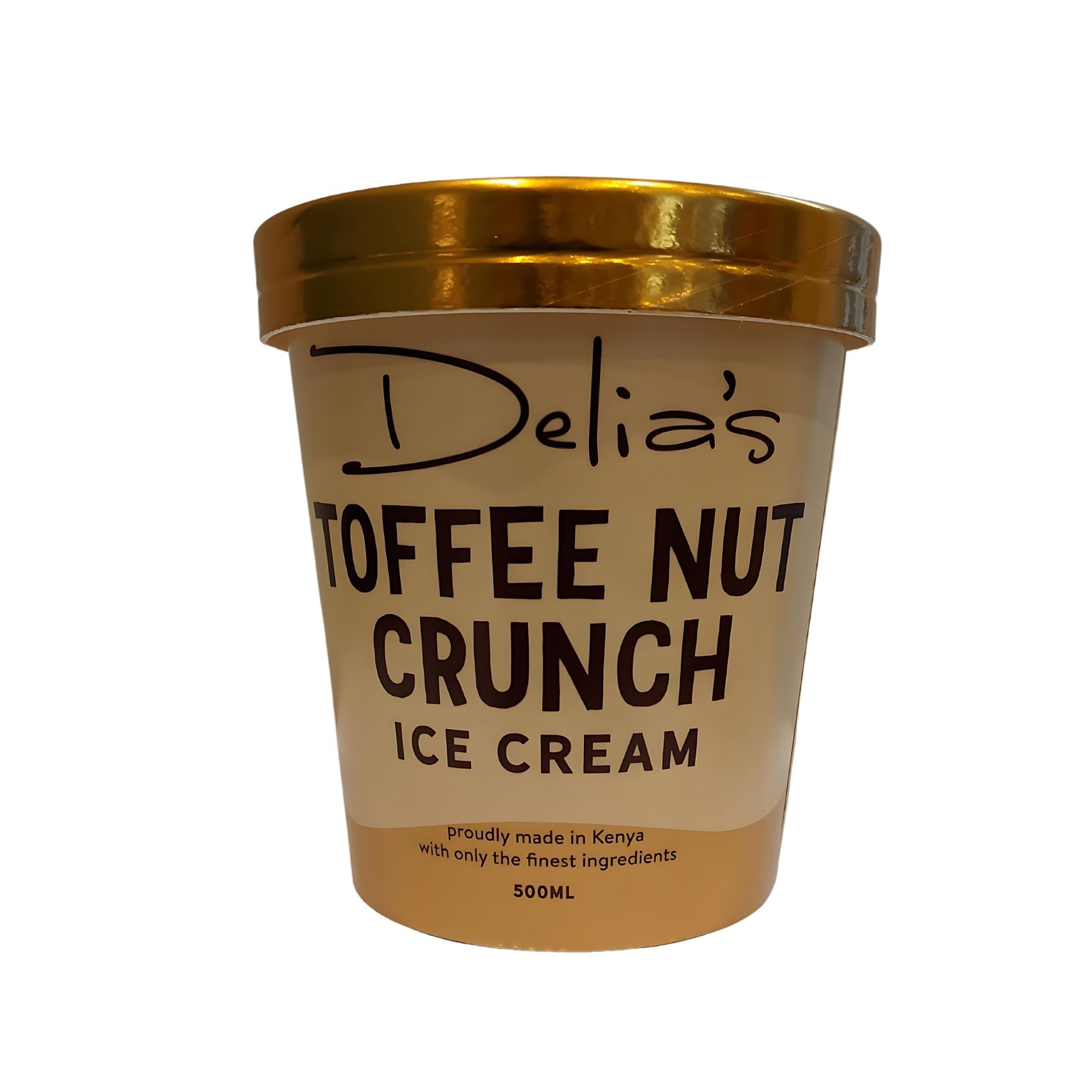 Delia&#39;s Toffee Almond Ice Cream 500ml