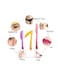 Facial Touch-Up Razor Purple