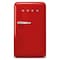 Smeg 50&#39;s Style Aesthetic Single Door Refrigerator FAB10HRRD5 135L Red