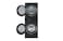 LG 13kg Washer &amp; 10kg Dryer One-Body Solution Wash Tower Machine with LG ThinQ app, Black, WT1310YJ