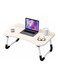 Generic Foldable Bed Laptop Table Light Colour 23*15*11Inch