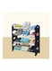 Generic Home Shoe Organizer Rack - Four Layers Black