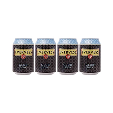 EVERVESS SODA CAN 4X330ML