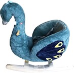 اشتري Lovely Baby Flamingo Rocking Chair For Kids LB 305 Rocking Flamingo (Blue) في الامارات