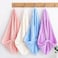 Generic-Microfiber Bath Towel Wrap Quick Drying Towel Cap Hat Soft Water Absorbent Hair Towel Wrap Shower Cap with Button for Women Lady Girl Curly Long Wet Hair