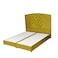 In House Oslo Velvet Bed Frame - Single - 200x90 cm - Gold