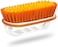 KRESS Kleen Laundry Scrub Brush 2pcs, Orange(GC1245A 2pcs)