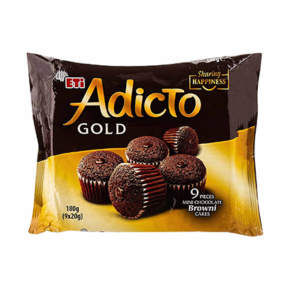 Eti Adicto Browni Chocolate 180GR