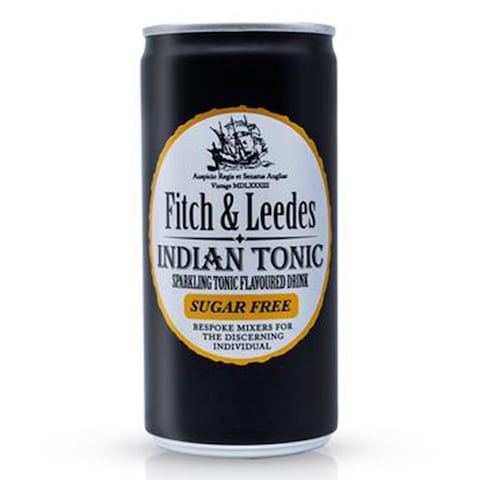 Fitch And Leedes Indian Tonic Lite Sugar Free Can 200Ml