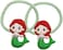 Aiwanto Doll Hair Bands for Children Hair Rubber Bands