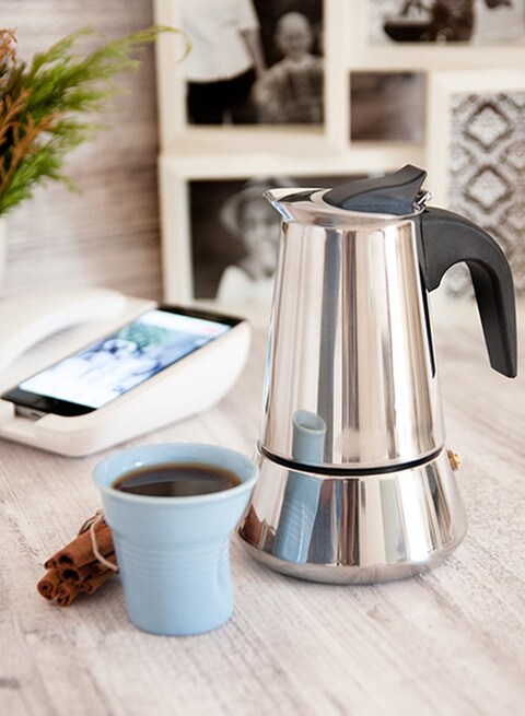 moka Buy Biggcoffee Jun-4 Espresso Machine Silver Online