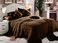 Comfy - Faux Luxe Fur 6pcs Comforter Set - Brown