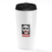 Loud Universe - Joker Disobey White Travel Tumbler Heath Ledge Classic Disobey Stainless Steel Tumbler with Black Sip Lid