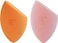 Real Techniques Beauty Makeup Blender Miracle Complexion And Makeup Power Sponge Set, For Cc Cream Foundation, Orange &amp; Pink, For Makeup Blending &amp; Application, 2 Count