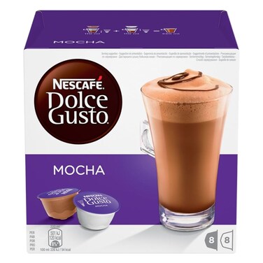 Nescafe Dolce Gusto Mocha Pods 16 Capsules 216GR