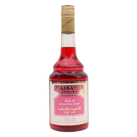 Kassatly Chtaura Strawberry Syrup 600ML