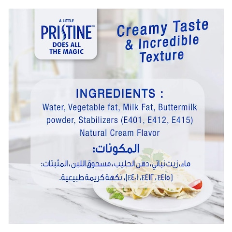 Pristine Full Fat Cooking Cream 1L
