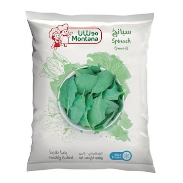 Montana Frozen Spinach 400g