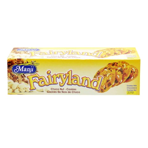 Manji Fairyland Chocolate Nut Cookies 175g