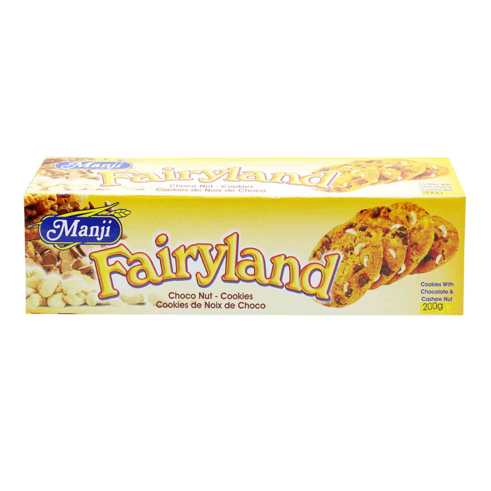 Manji Fairyland Chocolate Nut Cookies 175g