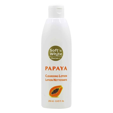 Soft&#39;n White Swiss Papaya Cleansing Lotion 250ml