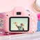 Generic Mini Rechargeable Photo/Video Camera For Kids,Suitable For Ages 3 + (Pink)