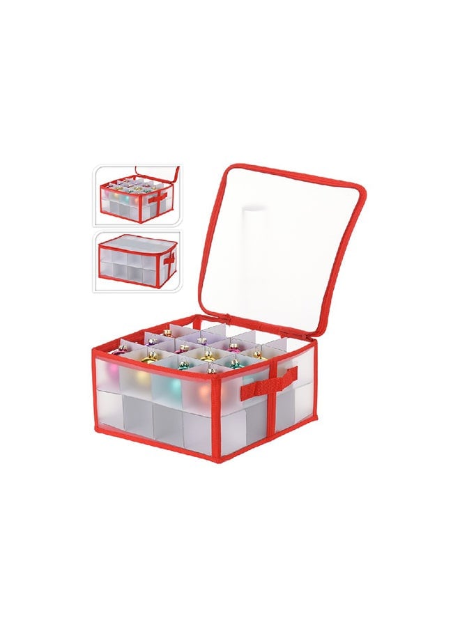 Buy Koopman Christmas Storage Box 30 X 30 X 15 cm Assorted 1 Piece ...