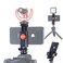 ULANZI Select ULANZI ST-06 Camera Hot Shoe Phone Tripod Mount 360 Rotation with Cold Shoe for Mic Light Stand Compatible with Canon Nikon Sony DSLR Camera