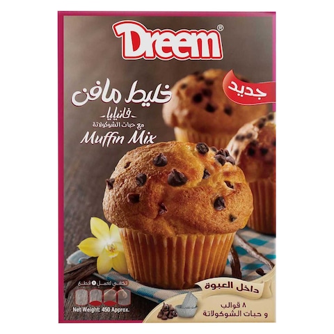 Dreem Vanilla Flavour Muffin Mix - 450 grams