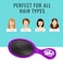 Wet Brush Squirt Detangler Hair Brush With Soft Intelliflex Bristles, Mini Travel Detangler, (Voilet)