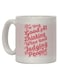 muGGyz Printed Coffee Mug White