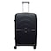 Excalibur Luggage Hard Trolley Black 24inch