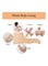 Anti Wrinkles Face Massager for Facial and Neck, Face Sculpting Tool Vibration Massager Device with 3 Color Modes for Skin Care,Firm,Smooth and Tightens Sagging Skin