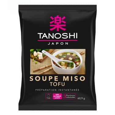 Tanoshi Soupe Miso Tofu 60.9GR