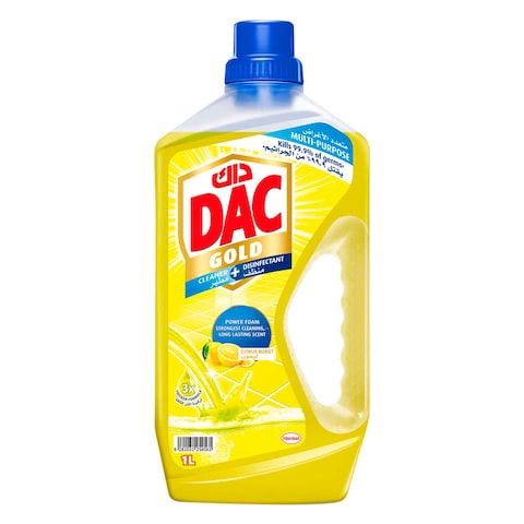 Dac Gold Multi-Purpose Disinfectant &amp; Liquid Cleaner Citrus Burst 1L