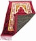 Fabienne Thick Foam Prayer Mat Anti-Slip Flannel Prayer Rug Printed 80 x 120 cm Maroon