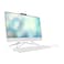 HP All In One 200 G4 AIO - J85I1E Brand New 12th GEN., I5-1235U, 8GB, 1TB HDD, 21.5, FHD, Snow White, ENG KB, DOS, With Keyboard And Mouse