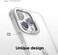 Elago Dual for iPhone 14 Pro MAX case cover Hybrid Technology - White