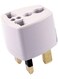 Generic - Multi Purpose AC Power Plug Adapter White