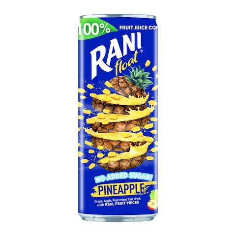 Rani Float Pineapple Can No Added Sugar 100% Fruit Juice 240ml