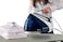 Kenwood Steam Generator Iron with Boiler, 7 bar, Up to 600g/min steam shot, 2600 Watts, SSP70.000WB White/Blue