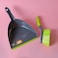 Royalford Dustpan With Brush-Rf11193 Dustpan With Brush With Durable Stiff Bristles And Comfortable Grip Multi-Purpose Highly Durable, Light-Weight And Elegant Design Black And Yellow