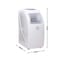 Bompani 12000 BTU Portable AC - White With Rotary Compressor, Tropicalized T3, Digital Display, Remote Control, Window Connector Kit, One-Year Warranty, 5-Year Compressor Warranty - BO1200