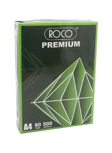Buy Roco 500-Piece A4 Printing Paper White Online | Carrefour KSA