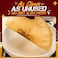 Showay 100PCS Air Fryer Disposable Paper Liner, Necomi Non-stick Disposable Air Fryer Liners, Baking Paper for Air Fryer Water-proof, (Natural), PAPERL16-100P