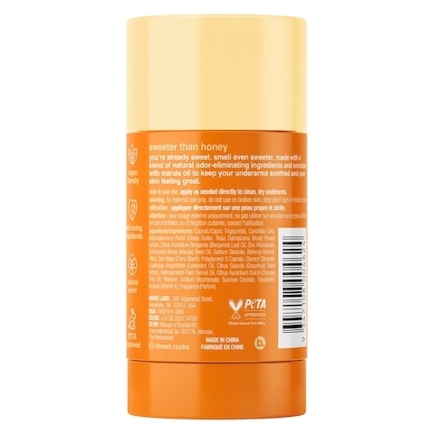 B.fresh Sweeter Than Honey Almond Deodorant Roll-on Infused With Marula Oil 75g