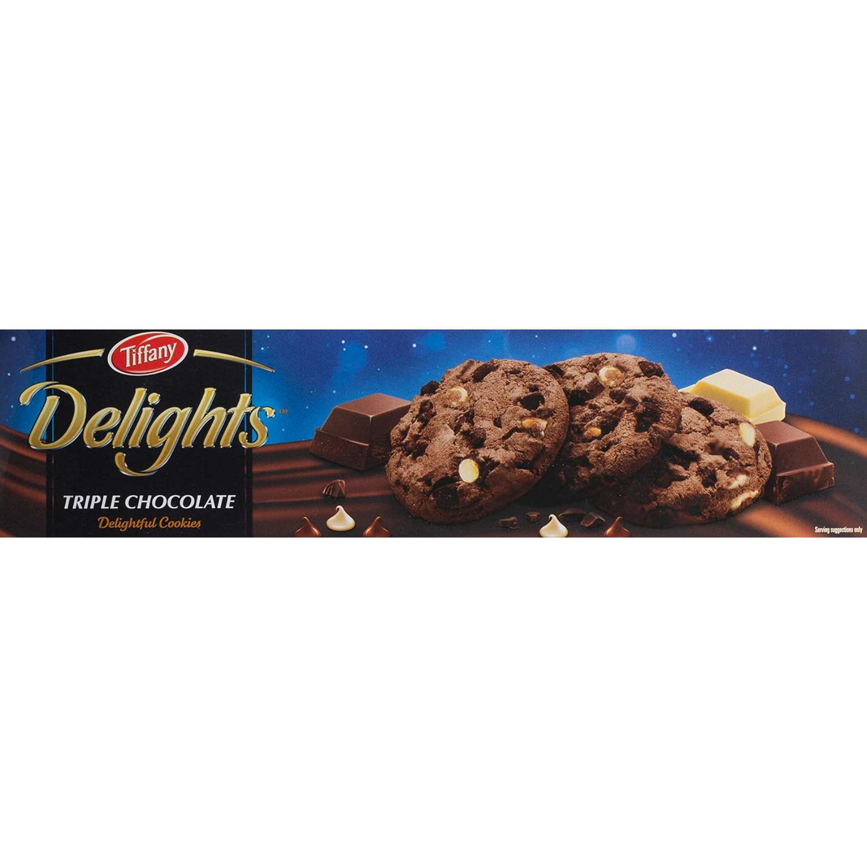 Tiffany Delights Triple Chocolate Cookies 100g