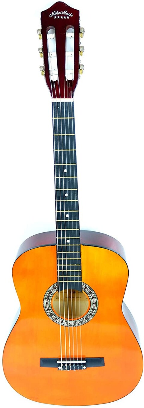 Mike Music 38 inch Mike Music Classical Guitar with Bag (38C, natural)