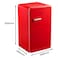 Midea Fridge  MDRD142SLE32 93L RD
